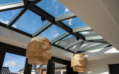 Schilddak in aanbouw in Apeldoorn